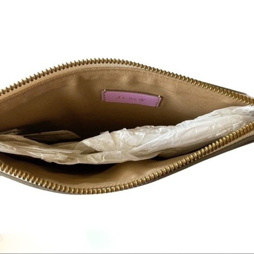 J Crew Signet Zip Pouch - Picture 3 of 9